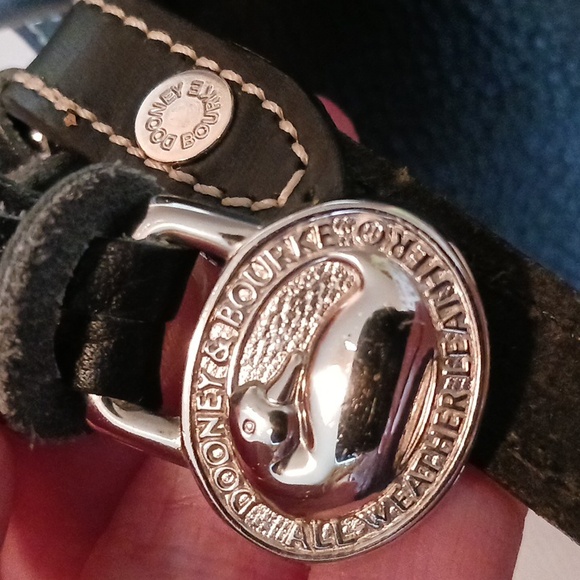 Dooney & Bourke~ Draw String Bucket bag- black - Picture 3 of 10